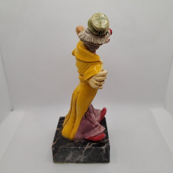 Simonelli Resin Clown Figurine With Fiddle - Picture 8 of 9